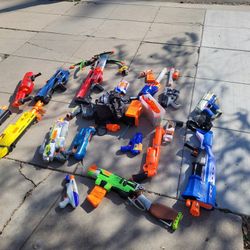 Nerf Gun Lot For Sale