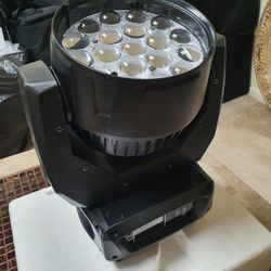 Four 19x15W  Halo RGBW Quad LED Moving Head