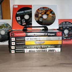 PlayStation 2 Games Lot (💲5 Each Firm)