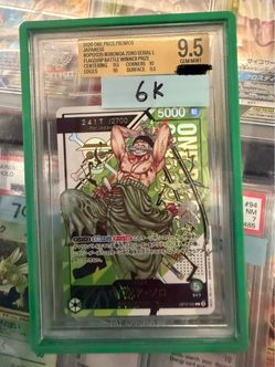 2026 Zoro Serial Flagship Battle BGS 9.5