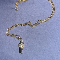 San Judas Gold Necklace 