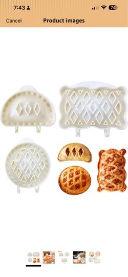 3piece mini hand pie molds