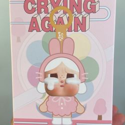CRYBABY Crying Again Vinyl Face Plush $40