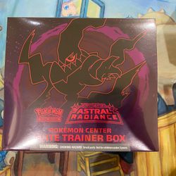 Pokémon Card TCG Sword & Shield Astral Radiance Pokémon Center Exclusive Elite Trainer Box