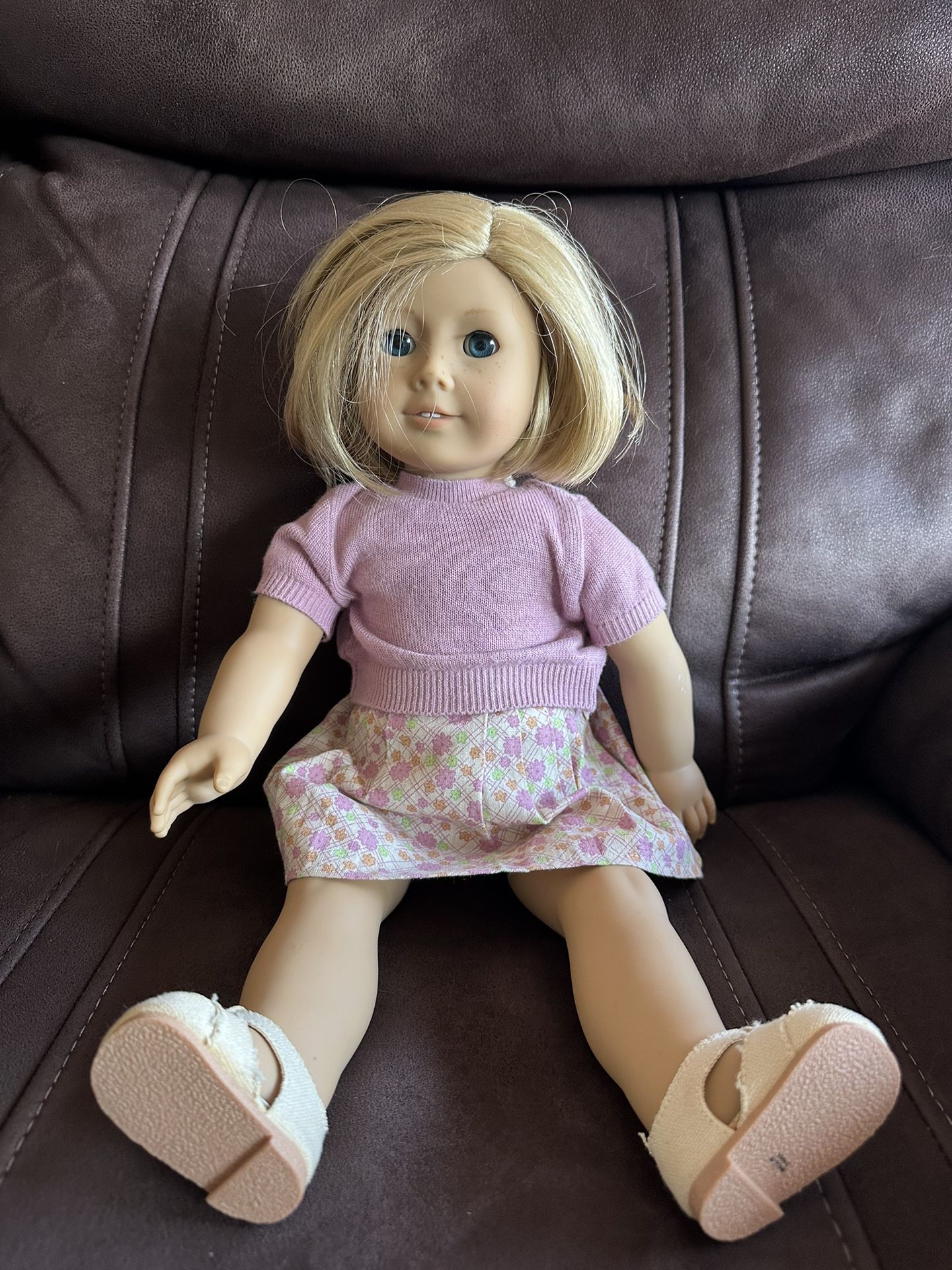  American Girl Doll Retired Pleasant Company 55H9 Kit Blond / Blue Eyes 18"  