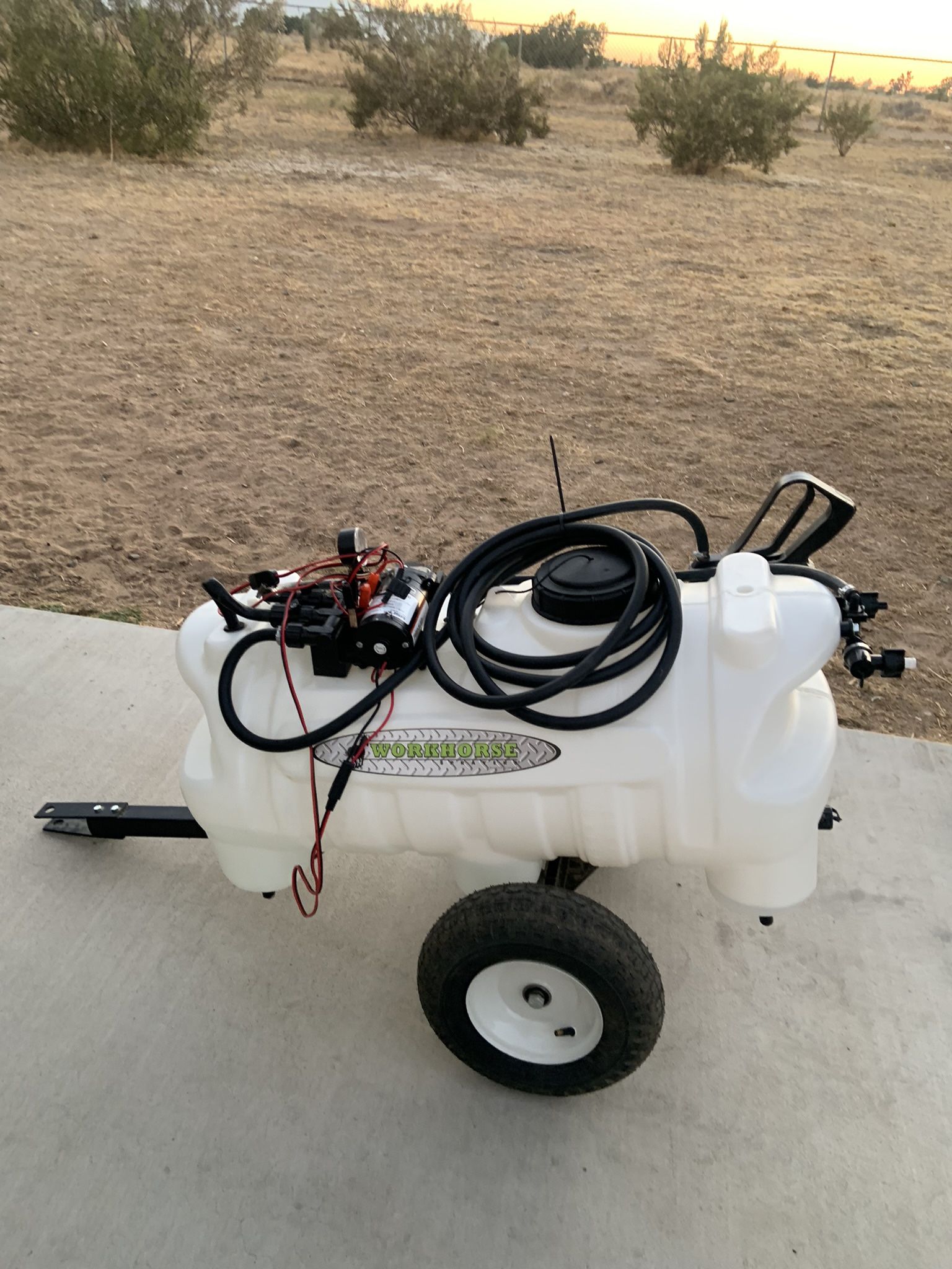 Workhorse Sprayer- 25 Gallons - Reqd Description Please