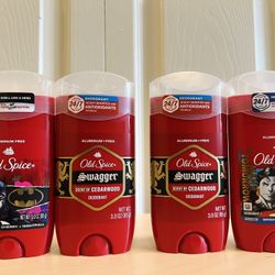 Old Spice Deodorant Stick 3oz (4 For $16)