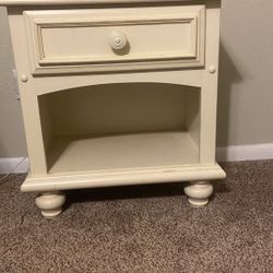 Dover White Night Stand And Dresser ONLY