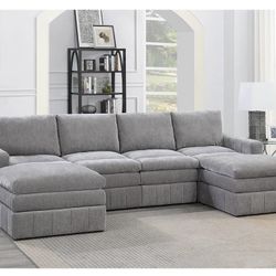 Gray Sectional Sofa