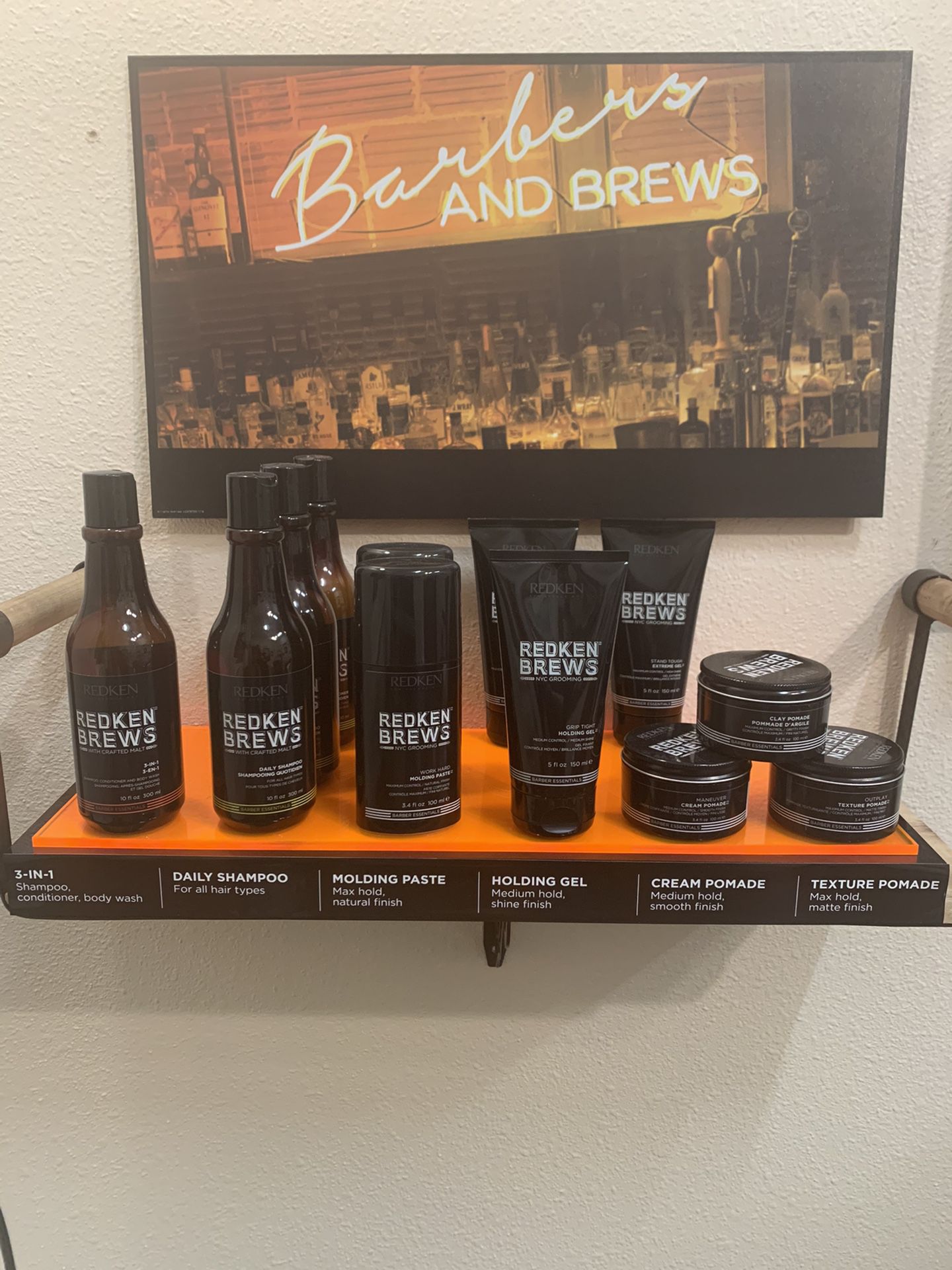 Men's hair products