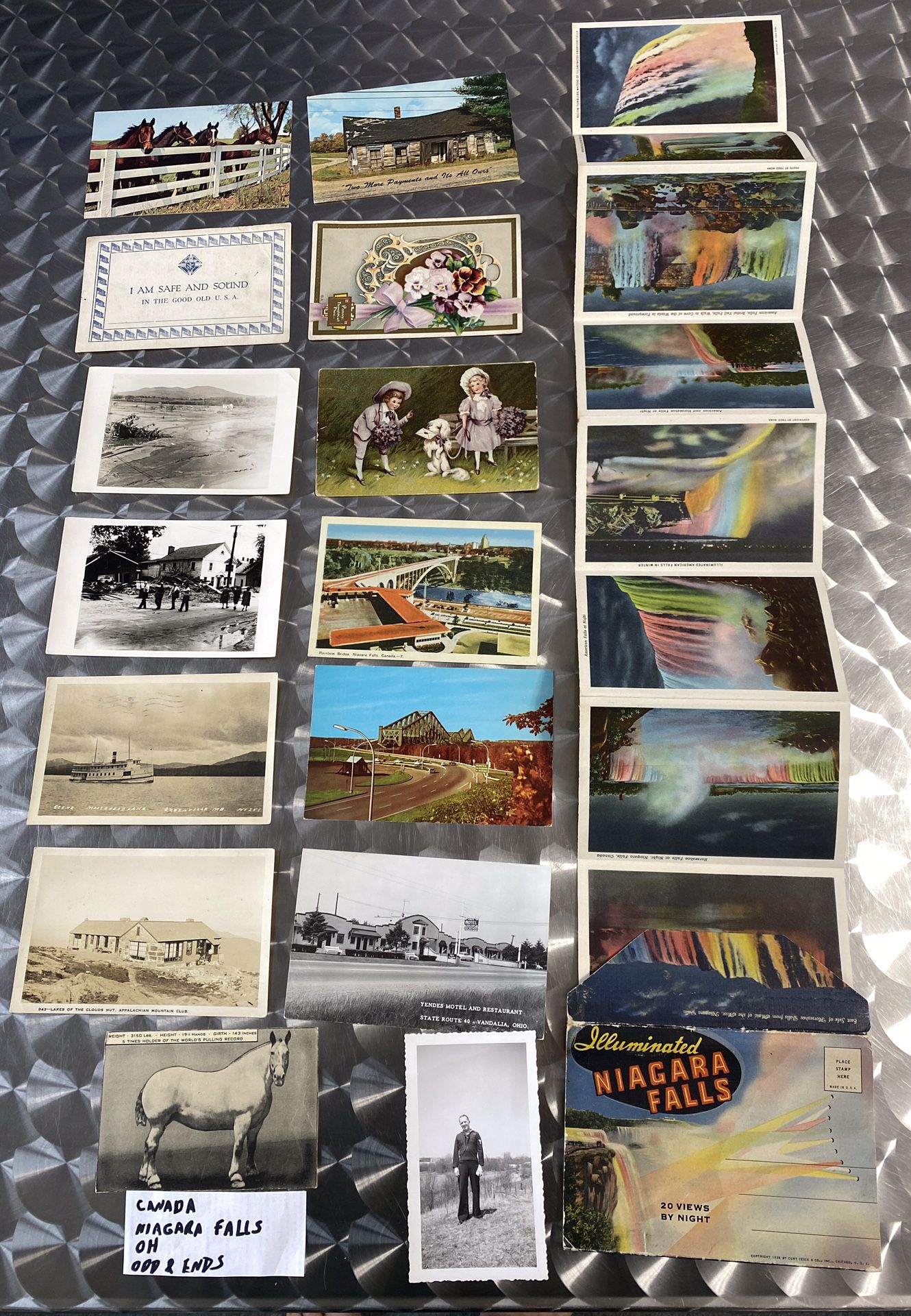 Vintage Postcards between 70 and 120 years old