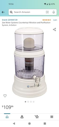 Gently Used 4 Gallon Zen Water System