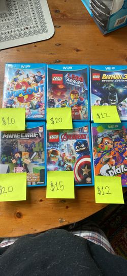 Different Priced Wii U Games