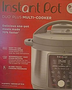 8 qt Instant Pot Duo.