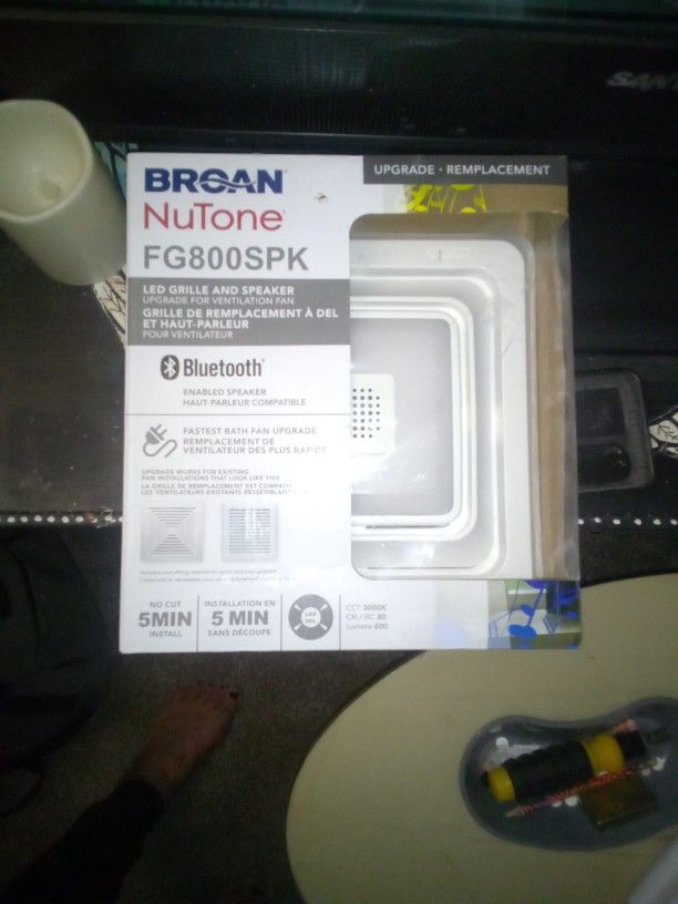 Bluetooth Fan Speaker Bathroom 