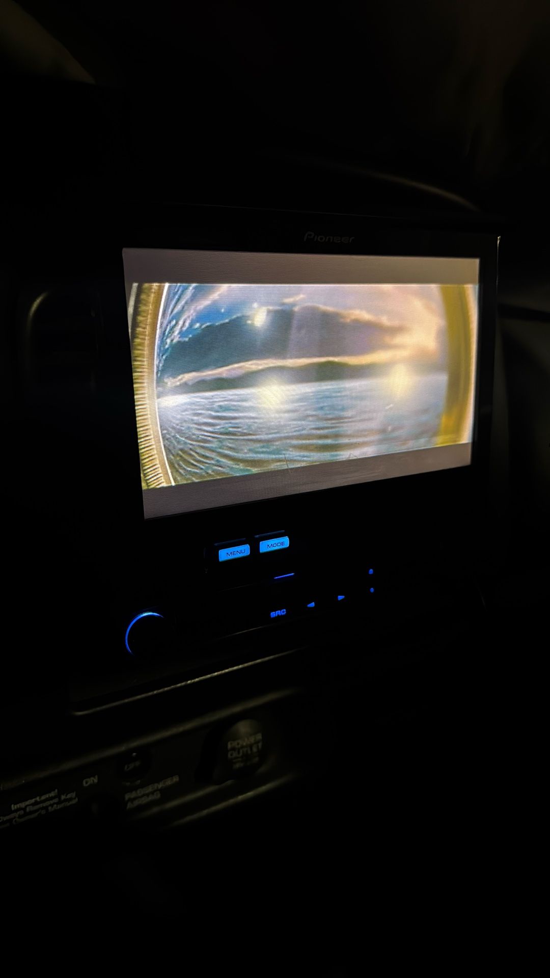 Pioneer Indash Touch Screen Stereo Radio