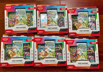 Pokemon First Partner Illustration Collection Series 2 Sealed