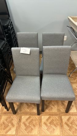 4 Grey Chairs $40