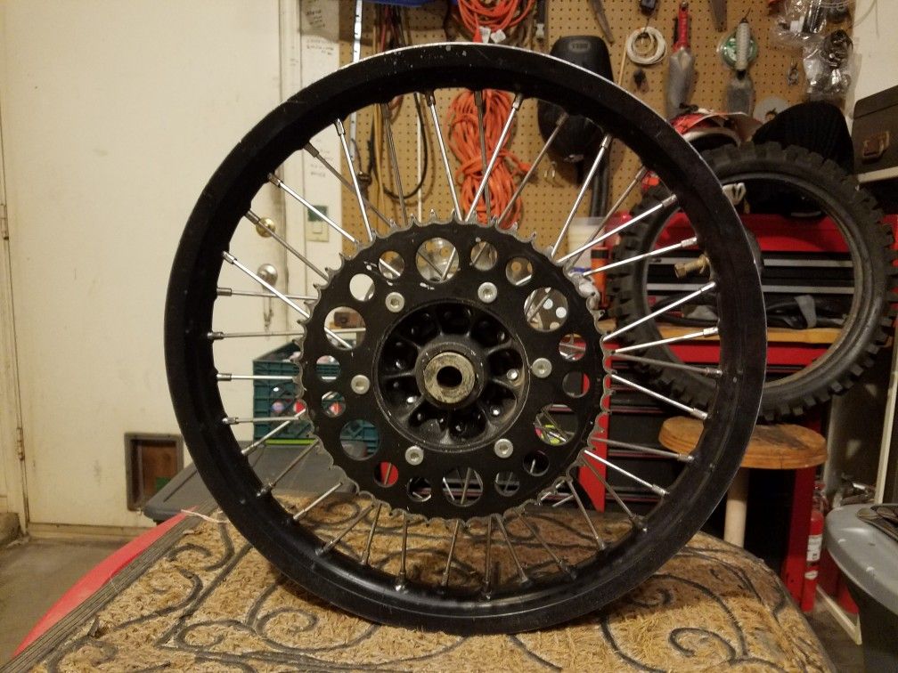 RM 125 Rims Front and Rear