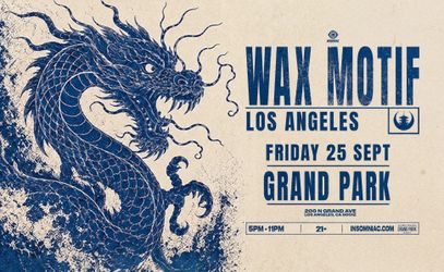Wax motif ga ticket for sale
