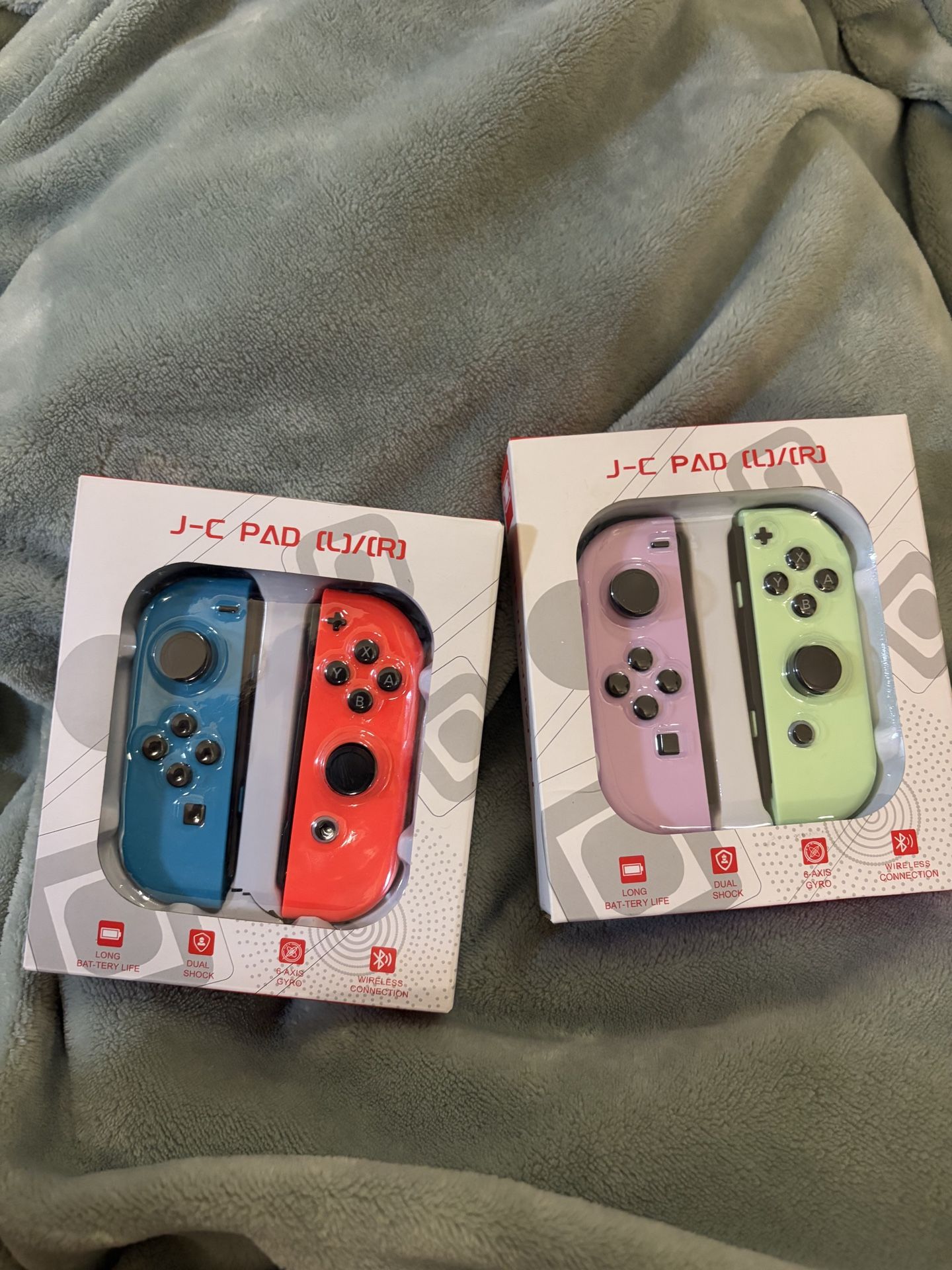 Nintendo Switch Joy-Con Controllers (2 Sets) – Brand New