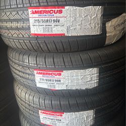Americus Recon Tires (215/55/17)