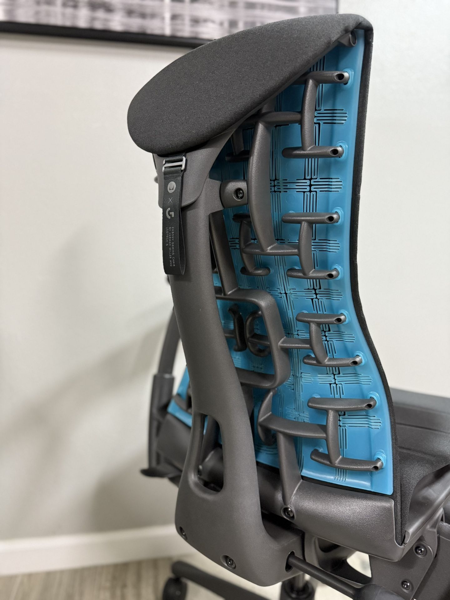 NEW! HERMAN MILLER LOGITECH X GAMING EMBODY, SHIPPING- DELIVERY- PICK UP