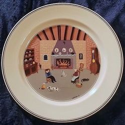 Villeroy & Boch DESIGN NAIF "By Fireside" Dinner Plate China