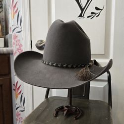 Vintage Resistol 4X Beaver Felt Cowboy Hat 7 3/8
