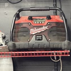 Milwaukee Boom Box Speaker Radio 