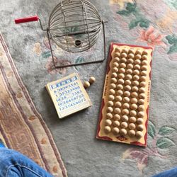 Vintage Bingo Set