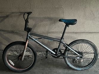 BMX Bike with Blue Seat