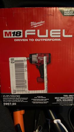 Milwaukee 1/2 high torque impact