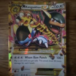 [$40] 2014 SECRET-RARE MEGA Kangaskhan EX | Lightly Played Condition
