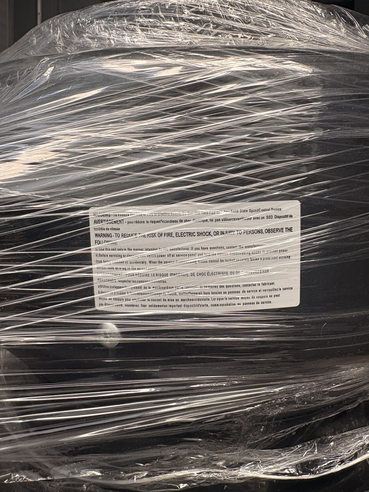 Hurricane 10” Inline Duct Fan – Like New display picture 1