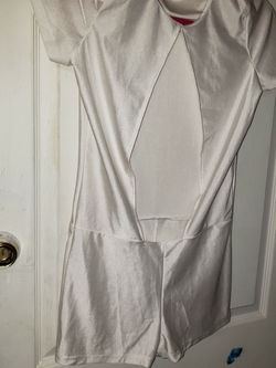 White/off White Romper