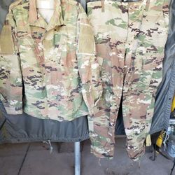 OCP Multicam Army Military Camouflage Pants And Shirts