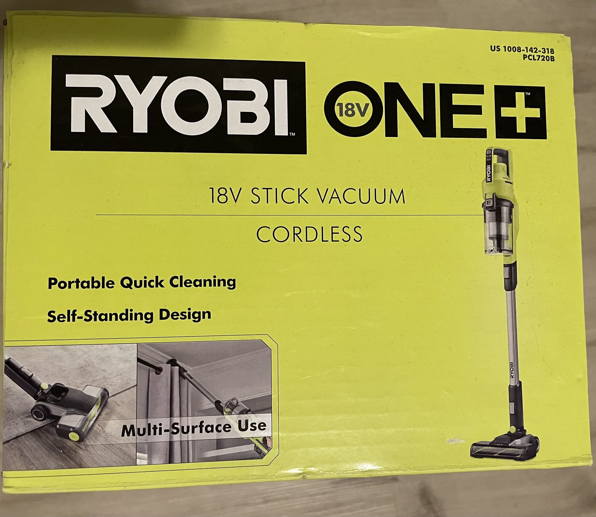 Brand New Ryobi Stick Vac. $120 OBO