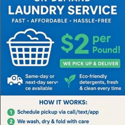 Laundry Service- City Of  LA VERNE Only! 