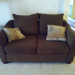 Two Cushion Couch/Great For Apts Or Small Space