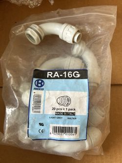 Light Gray Electrical Plastic Conduit & Fittings