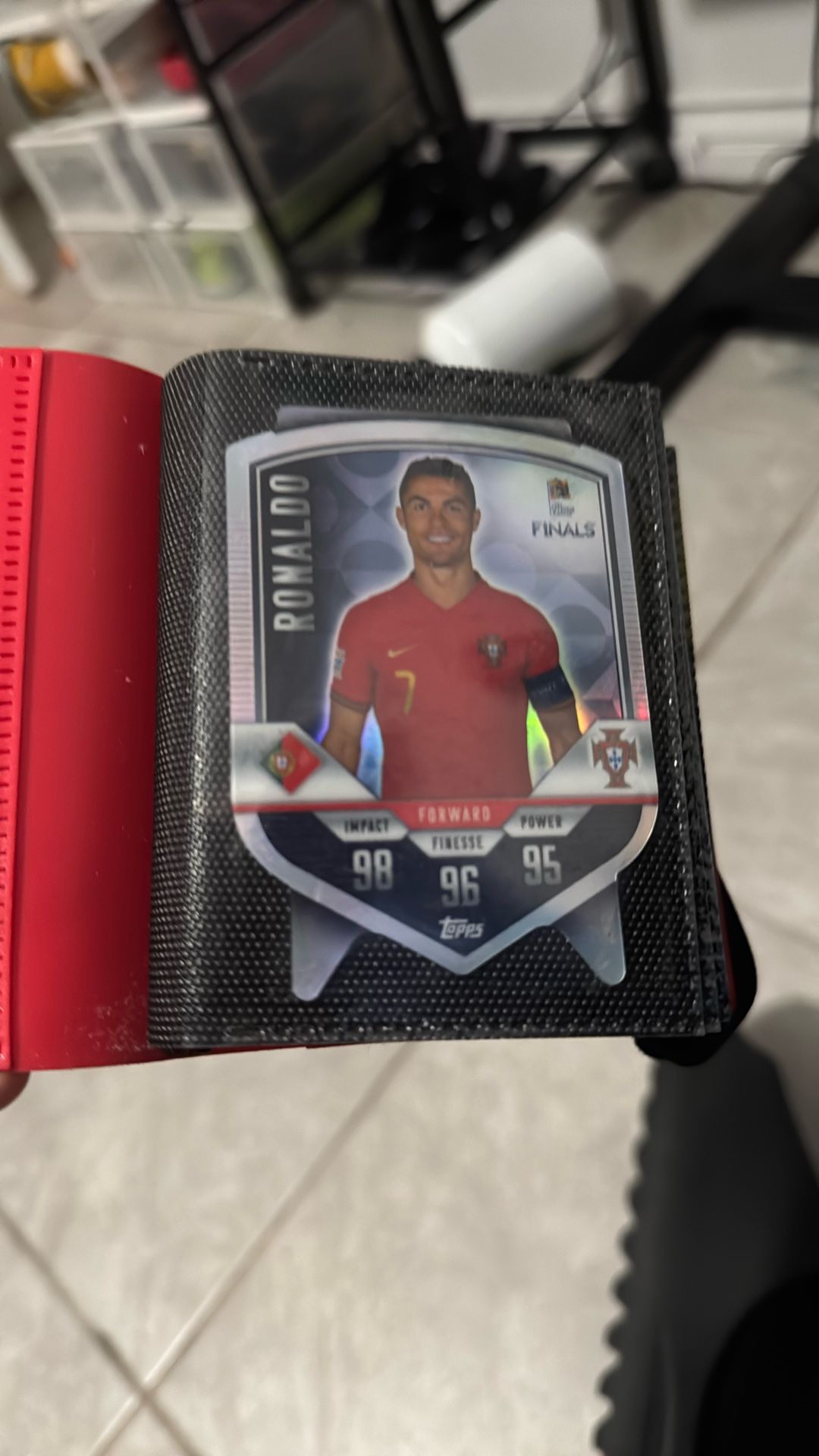 Little Binder Of Soccer Cards