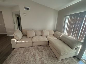 Cream couch