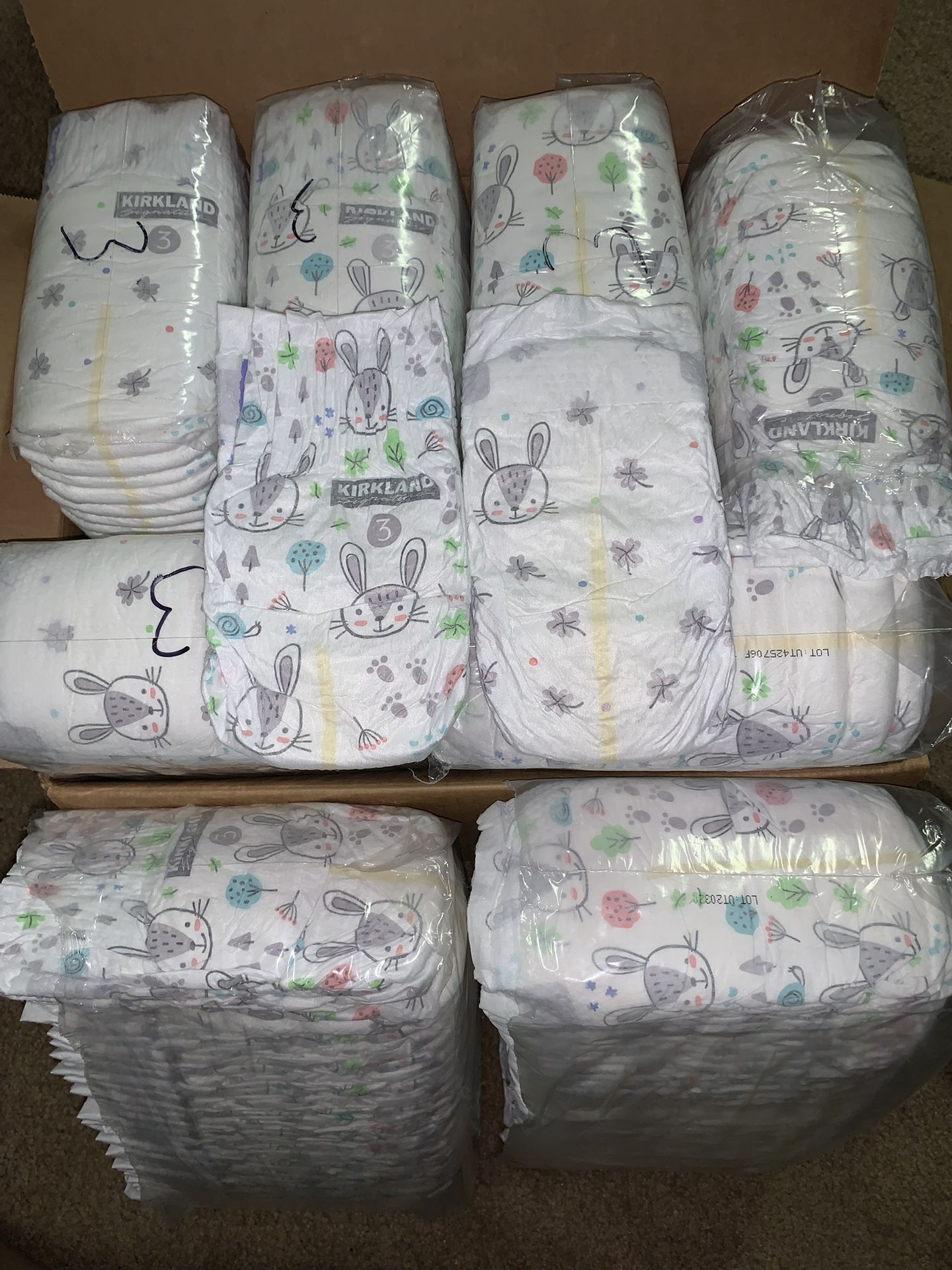 Disposable Diapers Sizes NB-5