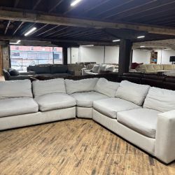 Delivery available 3pc sectional sofa couch