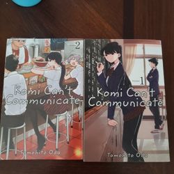 Komi Cant Communicate Manga Vol 1 And 2