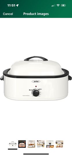 Roaster Oven Stainless Steel Electric 150-450F 