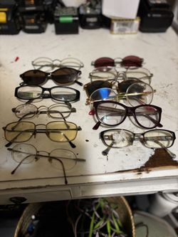 Random assorted glasses