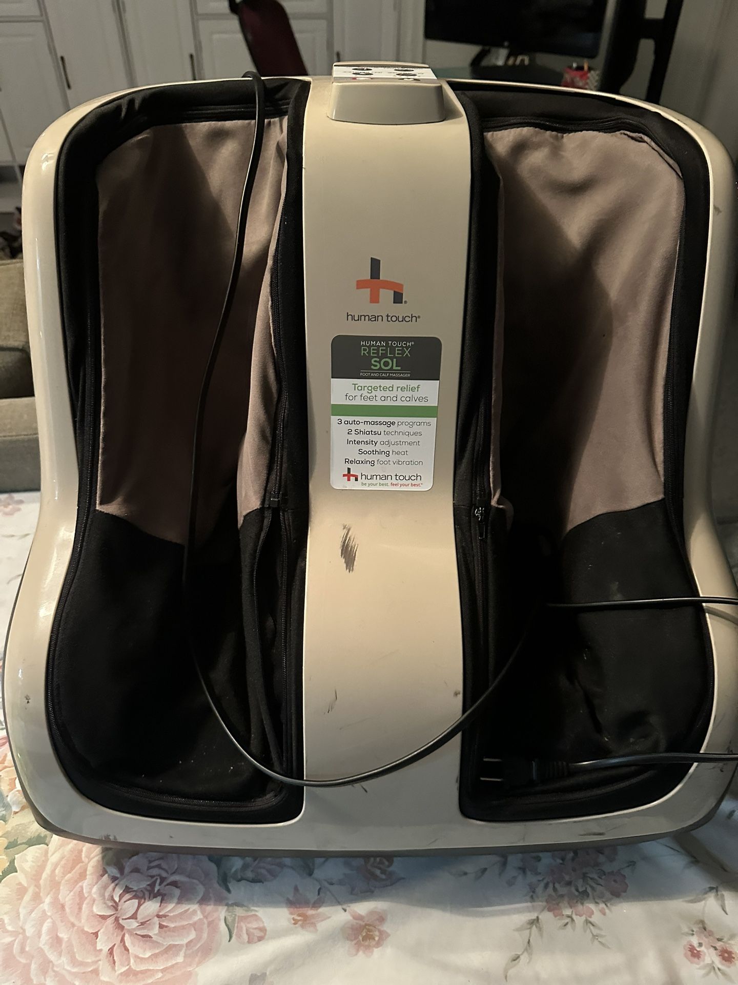 Human Touch Reflex SOL Foot & Calf Massager w/ Heat,All Products : American Fashion Style Bags On Sale