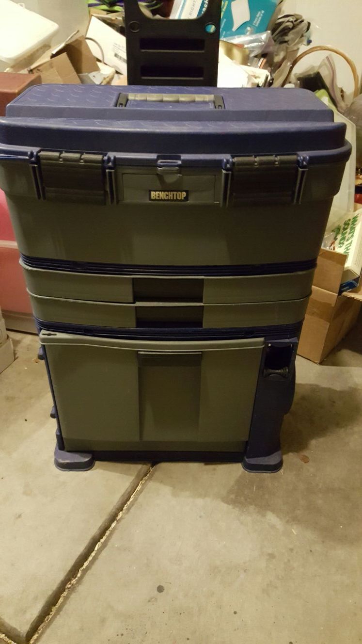 BenchTop brand Rolling Portable Tool Box